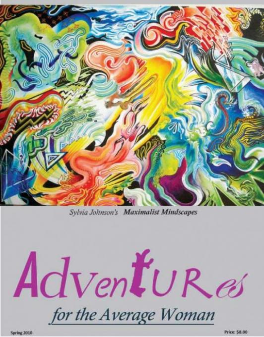 Cover Art for the Spring Issue of Adventures for the Average Woman